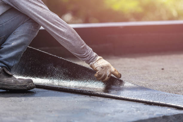Professional Waterproofing technician working in Unionville, VA
